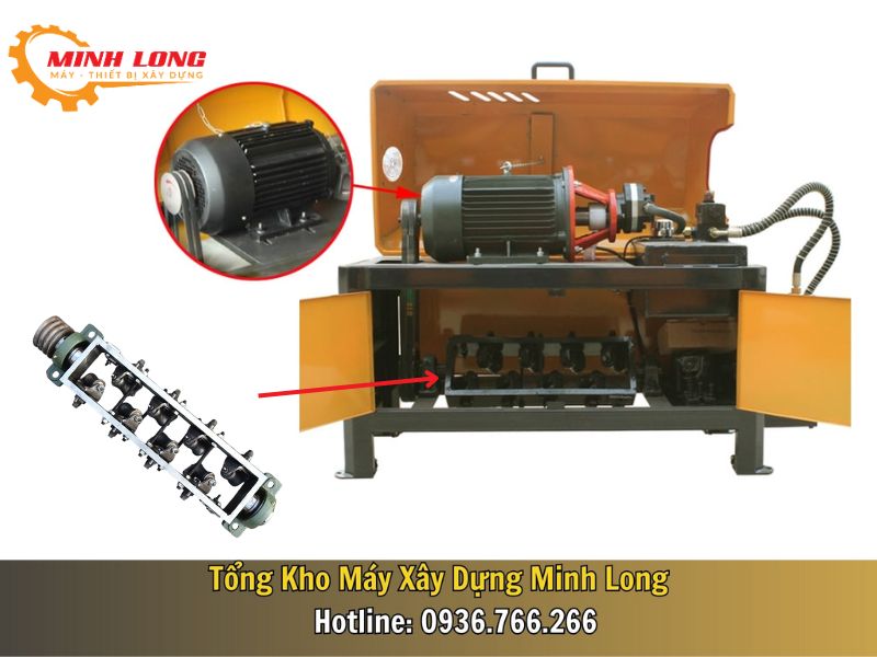 Cơ chế hoạt động và phân loại máy duỗi sắt tự cắt