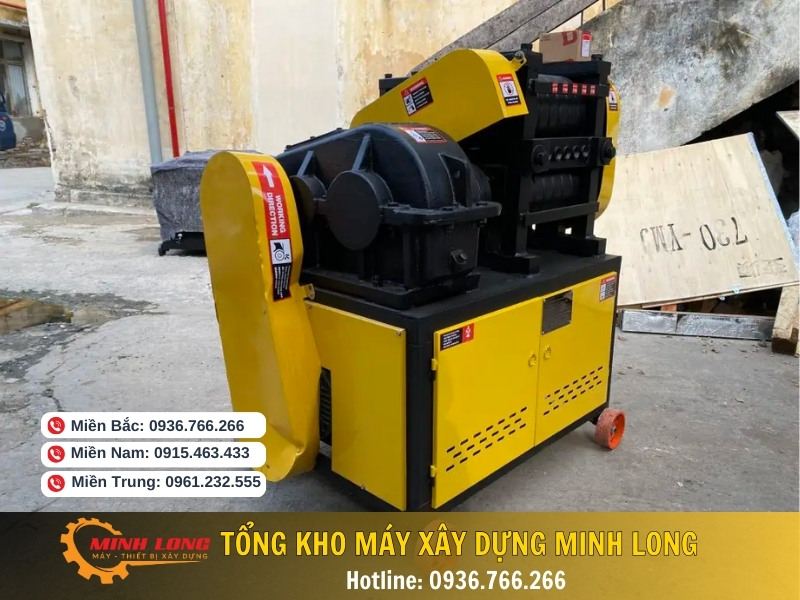 Minh Long - Địa chỉ mua máy duỗi sắt phế liệu chất lượng chính hãng