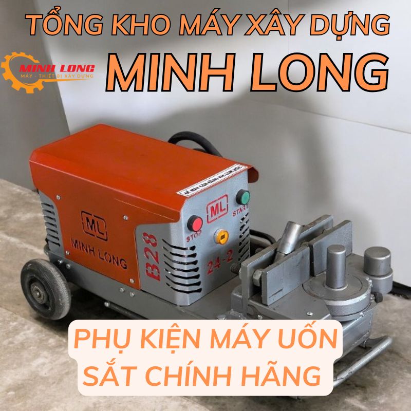 Hướng dẫn cách nhận biết phụ kiện máy uốn sắt chính hãng