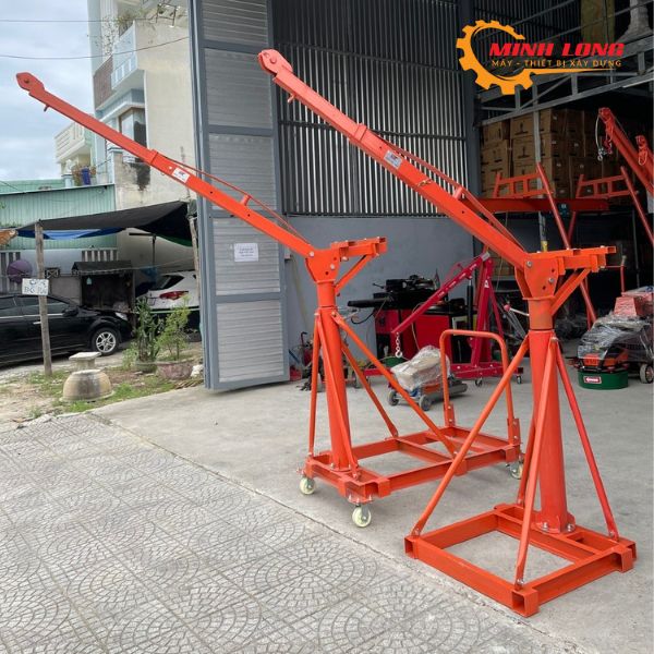 Khung Cẩu Xoay Thụt Thò 500kg Di Động giá rẻ