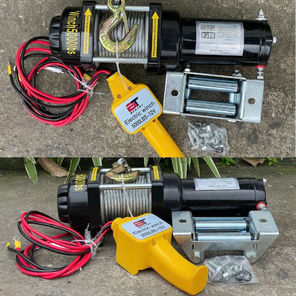 Máy tời điện ắc quy 5000LBS 12V-2268Kg BENTOT