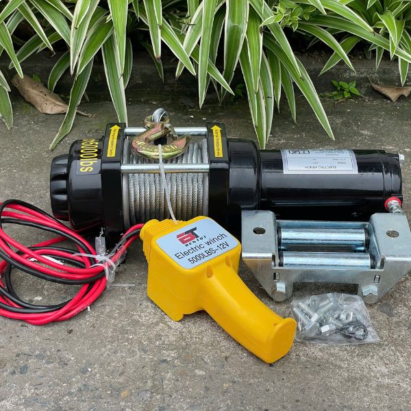 Máy tời điện ắc quy 5000LBS 12V-2268Kg chính hãng