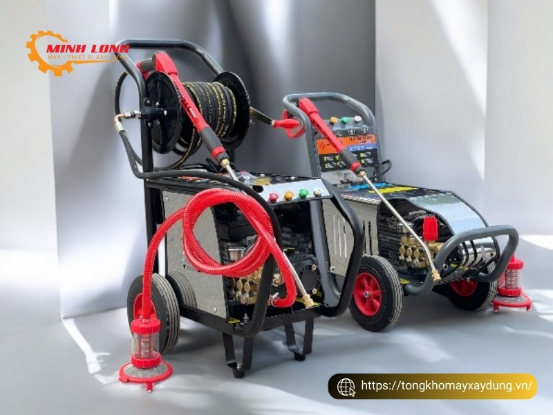 Mua máy rửa xe áp lực cao giá tốt tại Minh Long