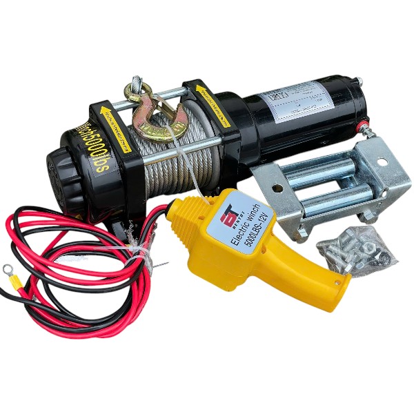 Máy tời điện ắc quy 5000LBS 12V-2268Kg